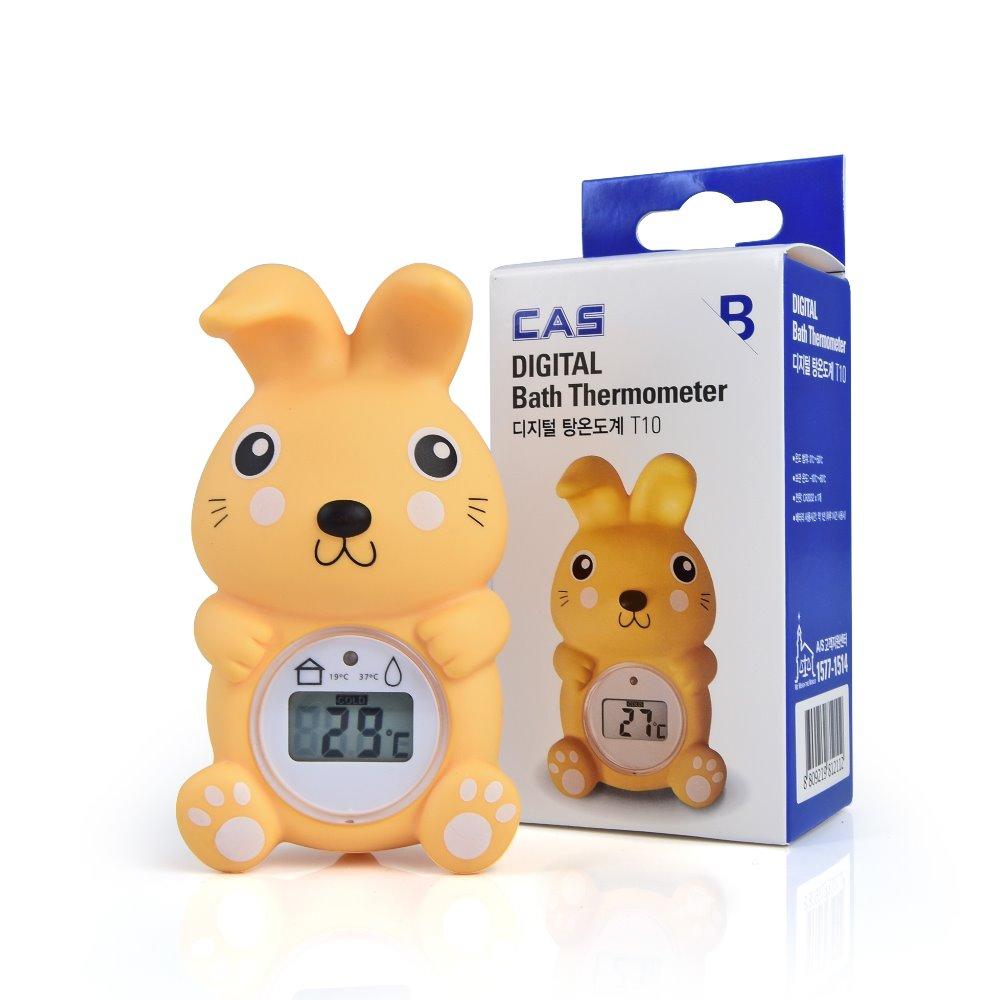 청훈메디-카스 디지털 탕온도계 래빗 T10 토끼 목욕장난감