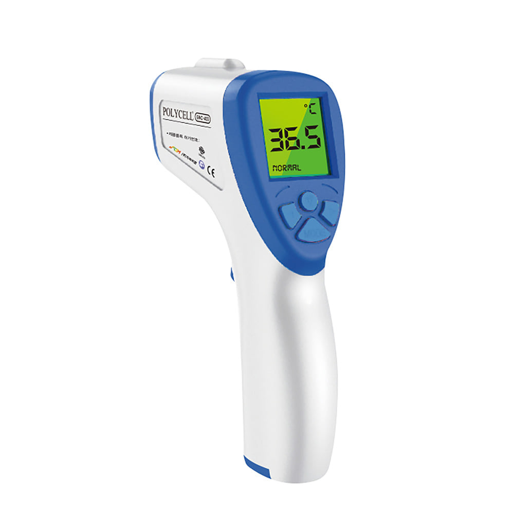 폴리셀 적외선체온계 GNC-400 비접촉 가정용 아기 귀 이마체온계 다기능체온계청훈메디